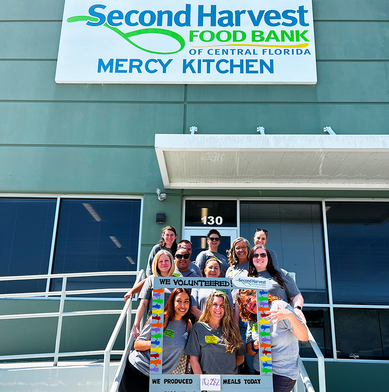 Community Outreach - Second Harvest Food Bank - American Pools and Spas